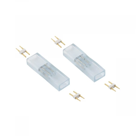 Комплект коннекторов Apeyron для прямого соединения двустороннего неона (2 шт) 09-52-2