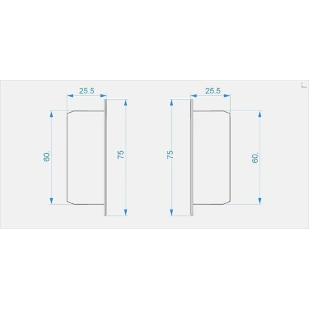 Заглушка Deko-Light End Cap P-EL-02-10 Set 2 pcs 978250