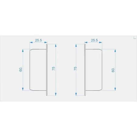 Заглушка Deko-Light End Cap P-EL-02-10 Set 2 pcs 978251