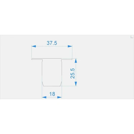 Заглушка Deko-Light End Cap P-ET-03-10 Set 2 pcs 978261