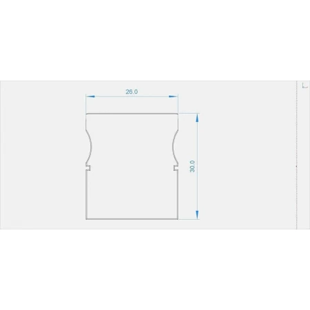 Заглушка Deko-Light End Cap P-AH-01-20 Set 2 pcs 978311