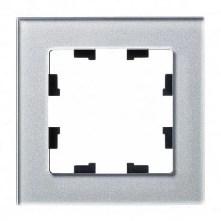 Рамка 1-постовая Systeme Electric AtlasDesign Nature алюминий ATN320301