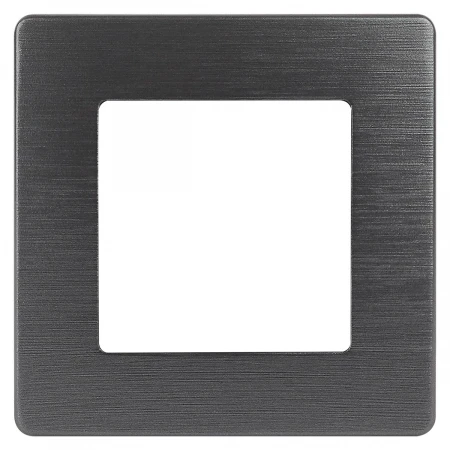 Рамка 1-постовая ЭРА 12 сатин антрацит 12-5101-05 Б0052503