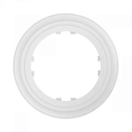 Рамка LK Studio 1-постовая круглая (белый) Vintage-Classic 889104-1