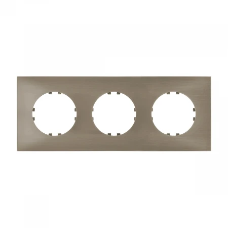 Рамка LK Studio 3-постовая квадрат (бронза) Vintage-Quadro 884327-1