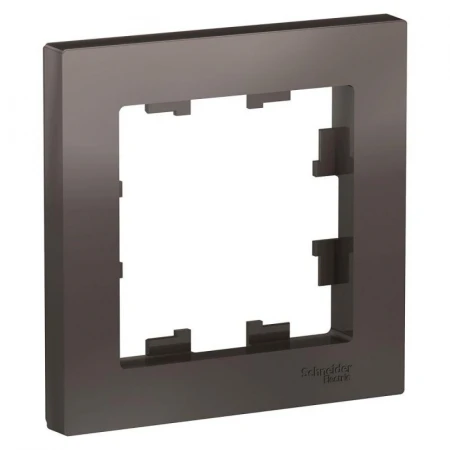 Рамка 1-постовая Systeme Electric AtlasDesign мокко ATN000601