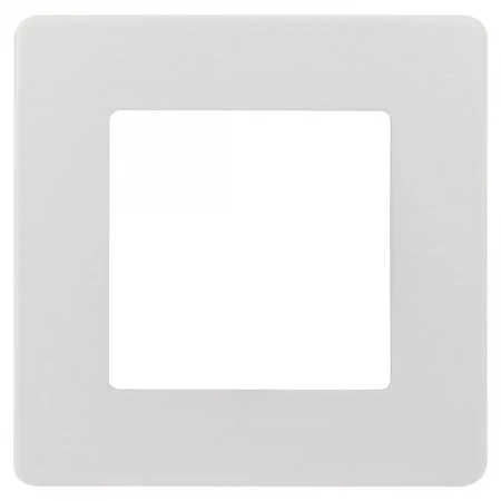Рамка 1-постовая ЭРА 12 сатин белый 12-5101-01 Б0052499