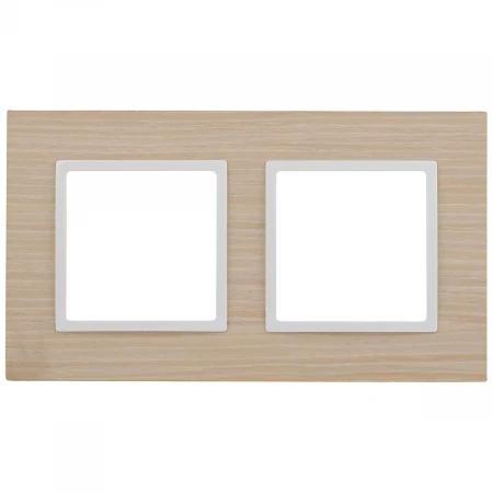 Рамка 2-постовая ЭРА Elegance 14-5302-01 Б0049149