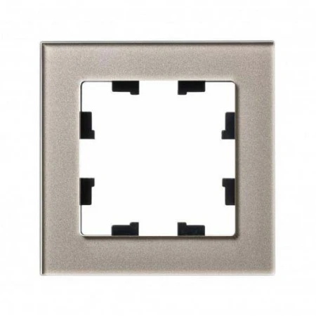Рамка 1-постовая Systeme Electric AtlasDesign Nature шампань ATN320501