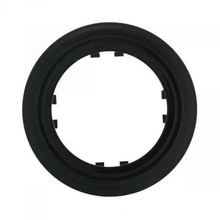 Рамка LK Studio 1-постовая круглая (черный) Vintage-Classic 889108-1