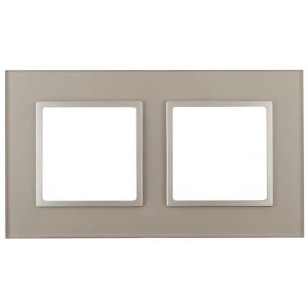 Рамка 2-постовая ЭРА Elegance 14-5102-04 Б0034491
