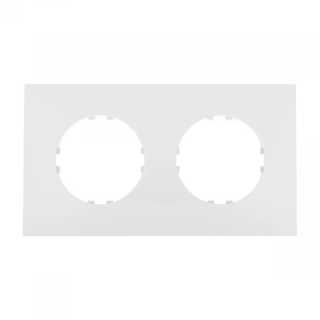 Рамка LK Studio 2-постовая квадрат (белый) Vintage-Quadro 884204-1