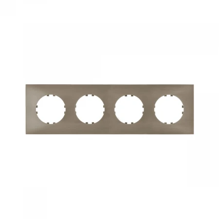 Рамка LK Studio 4-постовая квадрат (бронза) Vintage-Quadro 884427-1