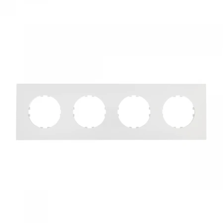 Рамка LK Studio 4-постовая квадрат (белый) Vintage-Quadro 884404-1