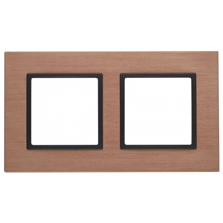 Рамка 2-постовая ЭРА Elegance 14-5202-14 Б0034550