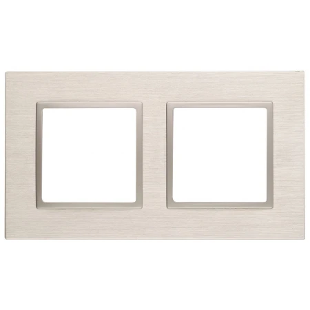 Рамка 2-постовая ЭРА Elegance 14-5202-04 Б0034548