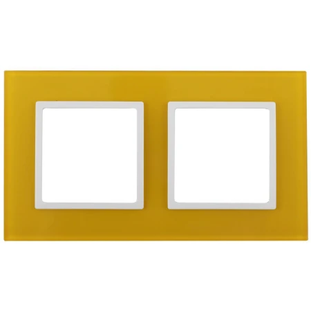 Рамка 2-постовая ЭРА Elegance 14-5102-21 Б0034494