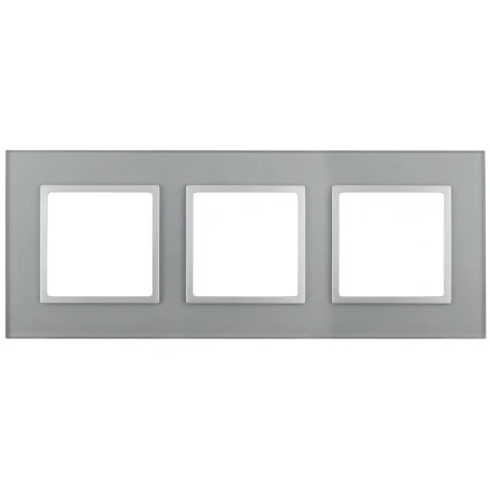 Рамка 3-постовая ЭРА Elegance 14-5103-03 Б0034508