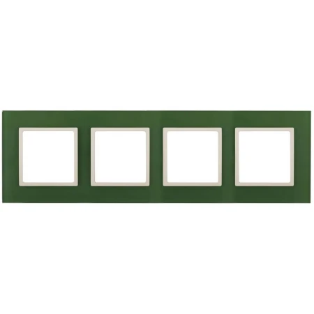 Рамка 4-постовая ЭРА Elegance 14-5104-27 Б0034535