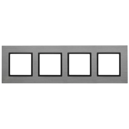 Рамка 4-постовая ЭРА Elegance 14-5204-42 Б0034564