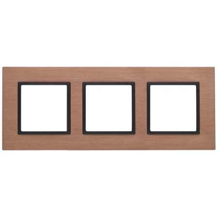 Рамка 3-постовая ЭРА Elegance 14-5203-14 Б0034556