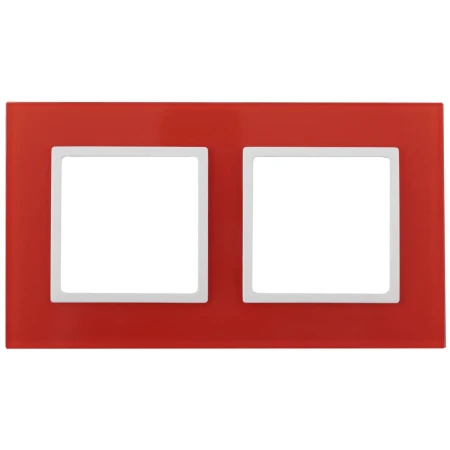 Рамка 2-постовая ЭРА Elegance 14-5102-23 Б0034496