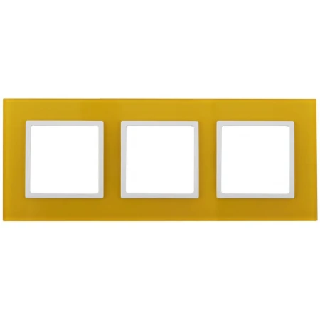 Рамка 3-постовая ЭРА Elegance 14-5103-21 Б0034512