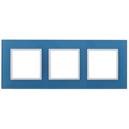 Рамка 3-постовая ЭРА Elegance 14-5103-28 Б0034518