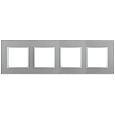 Рамка 4-постовая ЭРА Elegance 14-5104-03 Б0034526
