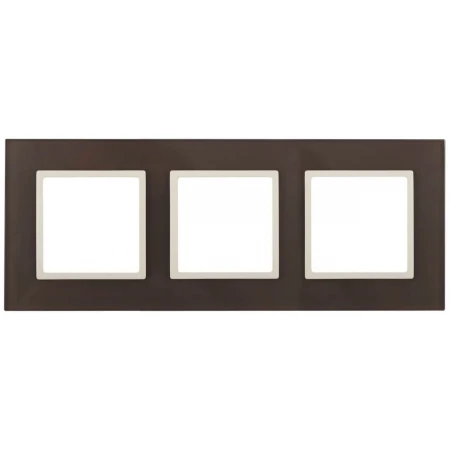 Рамка 3-постовая ЭРА Elegance 14-5103-31 Б0034521