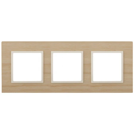 Рамка 3-постовая ЭРА Elegance 14-5303-11 Б0034582