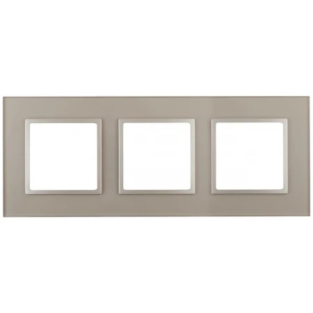 Рамка 3-постовая ЭРА Elegance 14-5103-04 Б0034509