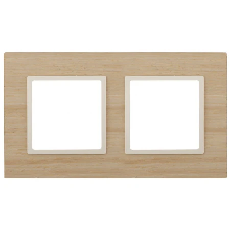 Рамка 2-постовая ЭРА Elegance 14-5302-11 Б0034576