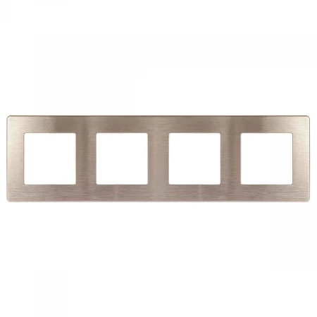 Рамка 4-постовая ЭРА 12 сатин бронза 12-5104-13 Б0052536