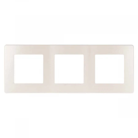 Рамка 3-постовая ЭРА 12 сатин перламутр 12-5103-15 Б0052528