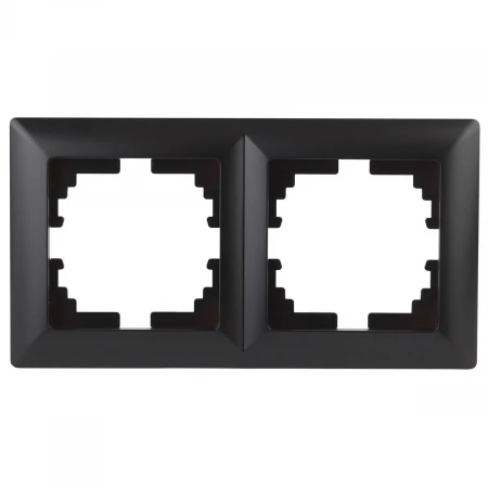 Рамка 2-постовая ЭРА Intro Solo антрацит 4-502-05 Б0043414