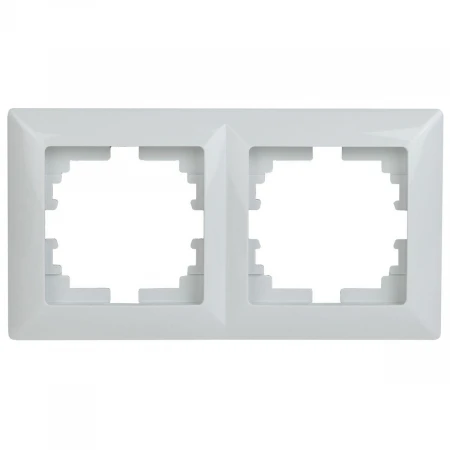 Рамка 2-постовая ЭРА Intro Solo белый 4-502-01 Б0043410