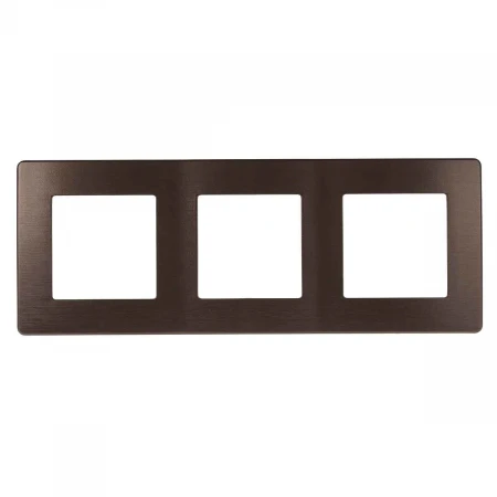 Рамка 3-постовая ЭРА 12 сатин бронза 12-5103-13 Б0052526