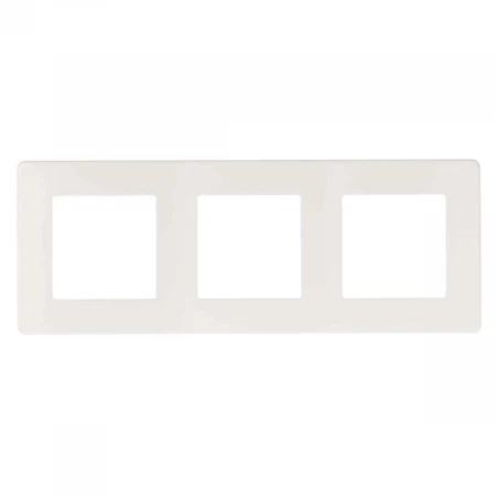 Рамка 3-постовая ЭРА 12 сатин белый 12-5103-01 Б0052519