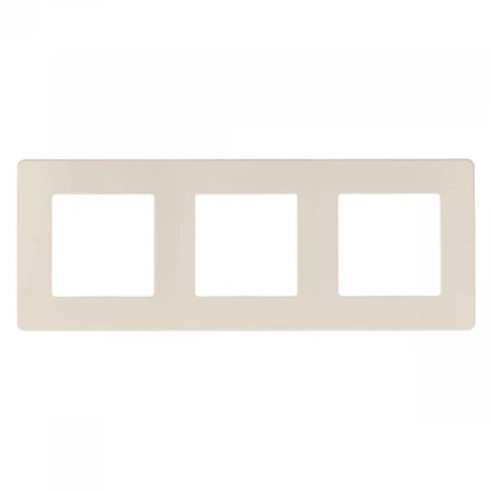 Рамка 3-постовая ЭРА 12 сатин слоновая кость 12-5103-02 Б0052520