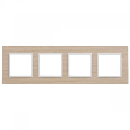 Рамка 4-постовая ЭРА Elegance 14-5304-01 Б0049151