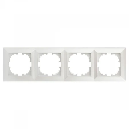 Рамка 4-постовая ЭРА Intro Solo перламутровый 4-504-06 Б0053997