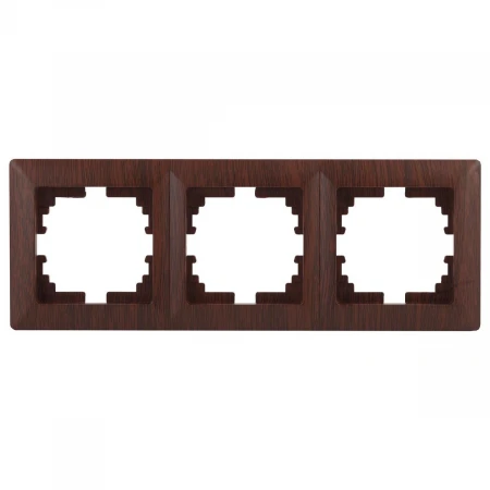 Рамка 3-постовая ЭРА Intro Solo венге 4-503-10 Б0043422