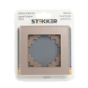 Рамка 1-постовая Stekker Катрин шампань GFR00-7001-02 39527 Рамка 1-постовая Stekker Катрин шампань GFR00-7001-02 39527