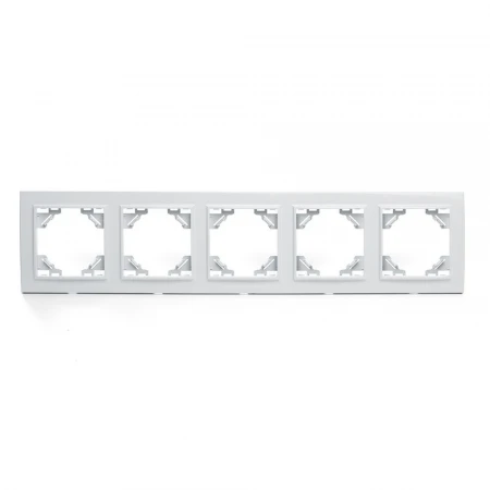 Рамка 5-постовая Stekker Эрна белый PFR00-9005-01 39620