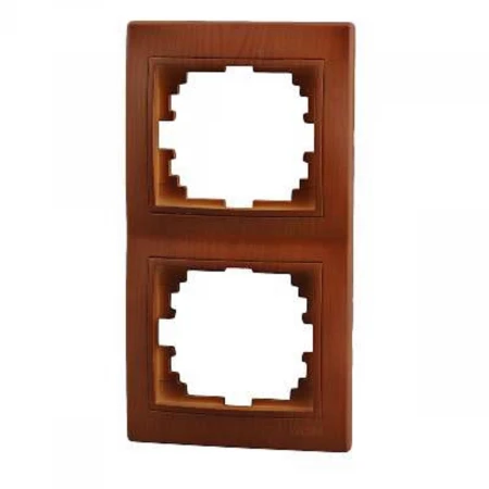 Рамка 2-ая вертикальная Lezard Mira сосна 701-0801-152