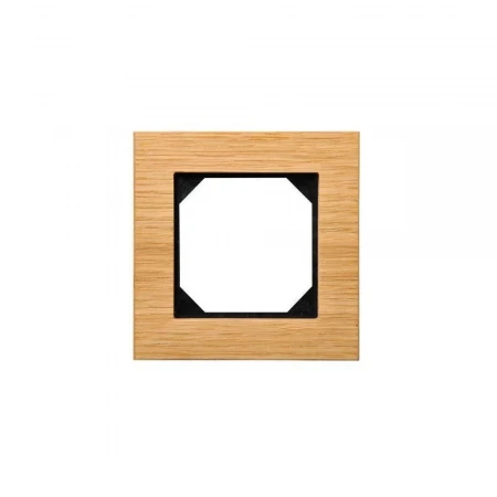 Рамка 1-постовая Liregus Epsilon дуб 28-220