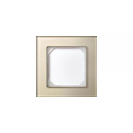 Рамка 1-постовая Liregus Epsilon шампань 28-261