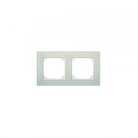 Рамка 2-постовая Liregus Epsilon стекло натуральное 28-242