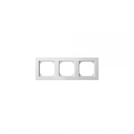Рамка 3-постовая Liregus Epsilon белый 28-040
